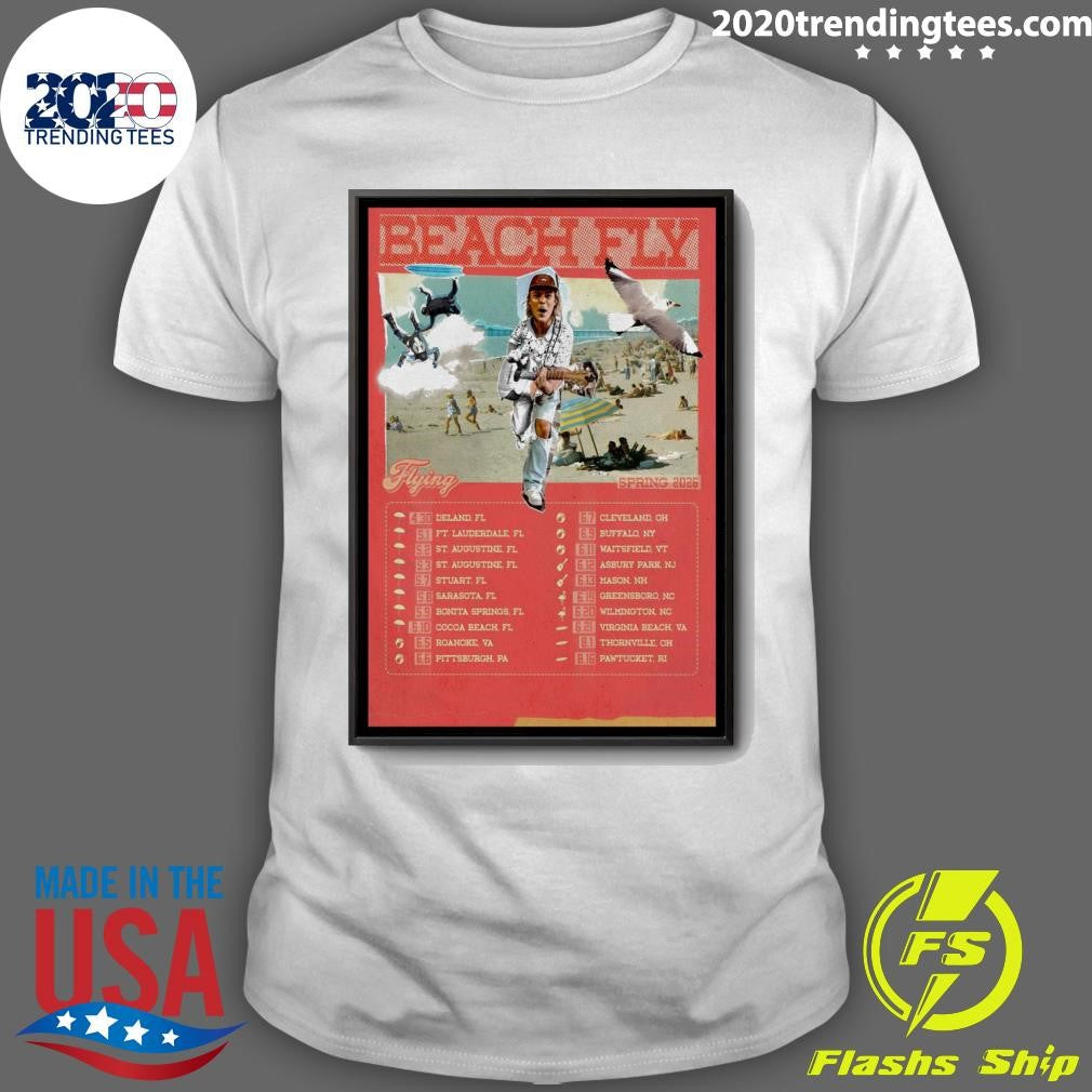 Beach Fly Flying Spring Tour 26 Shirt
