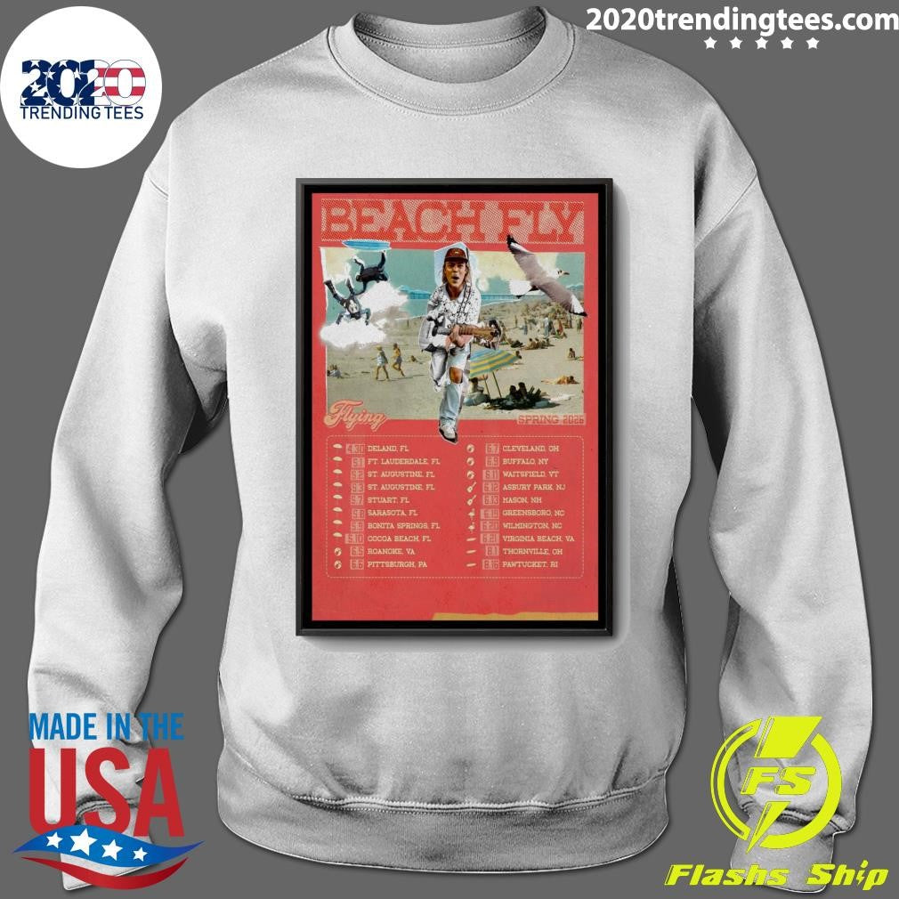 Beach Fly Flying Spring Tour 26 Shirt