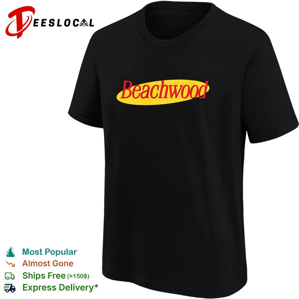 Beachwood logo parody shirt