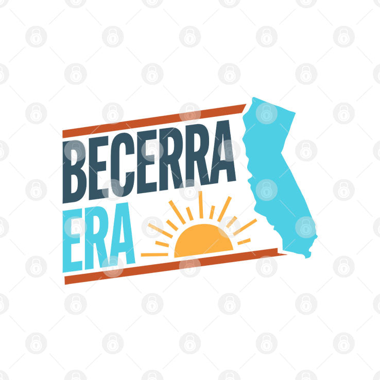 Becerra Era For Governor California 2026 T Shirt