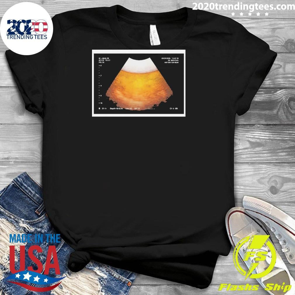 Beer Ultrasound Funny Shirt