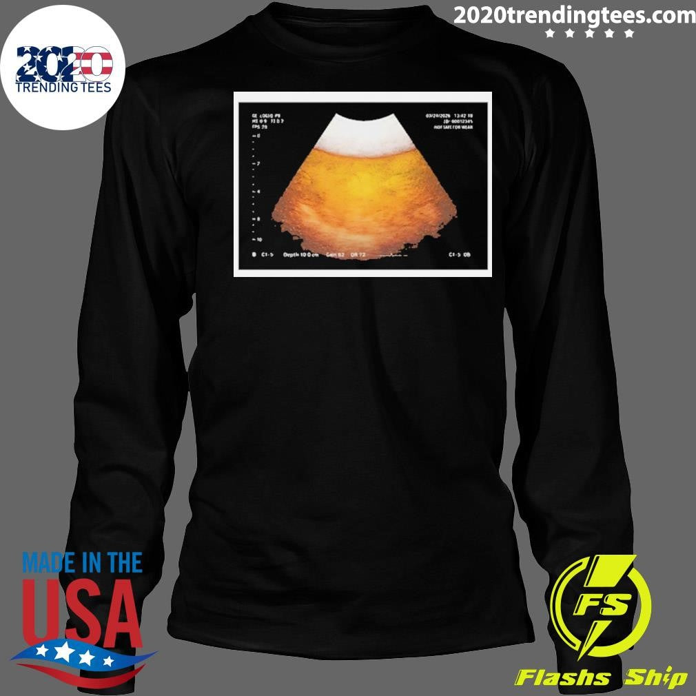 Beer Ultrasound Funny Shirt