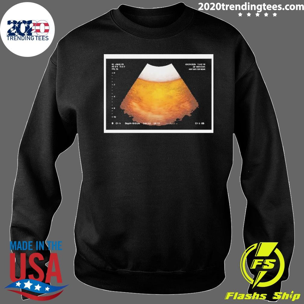 Beer Ultrasound Funny Shirt