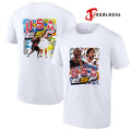 Beijing 2008 Spain Vs USA basketball team names roster graphic vintage shirt