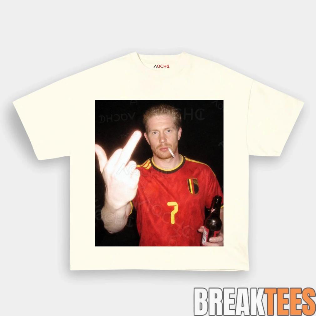Belgium Football Team Kevin De Bruyne Drunk Tee