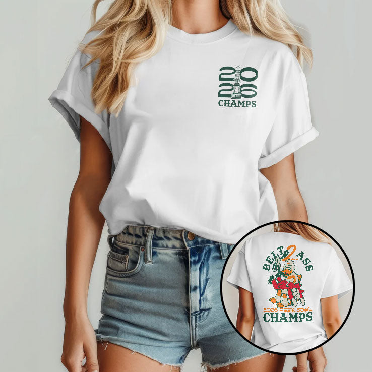 Belt 2 Ass 2026 Fiesta Bowl Champs T Shirt
