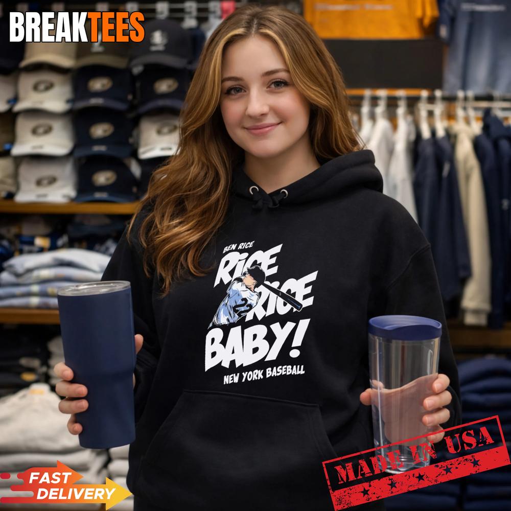 Ben Rice Rice Baby New York Yankees T-Shirt