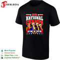 Benjamin Franklin George Washington Thomas Jefferson 1776 National Champs est shirt