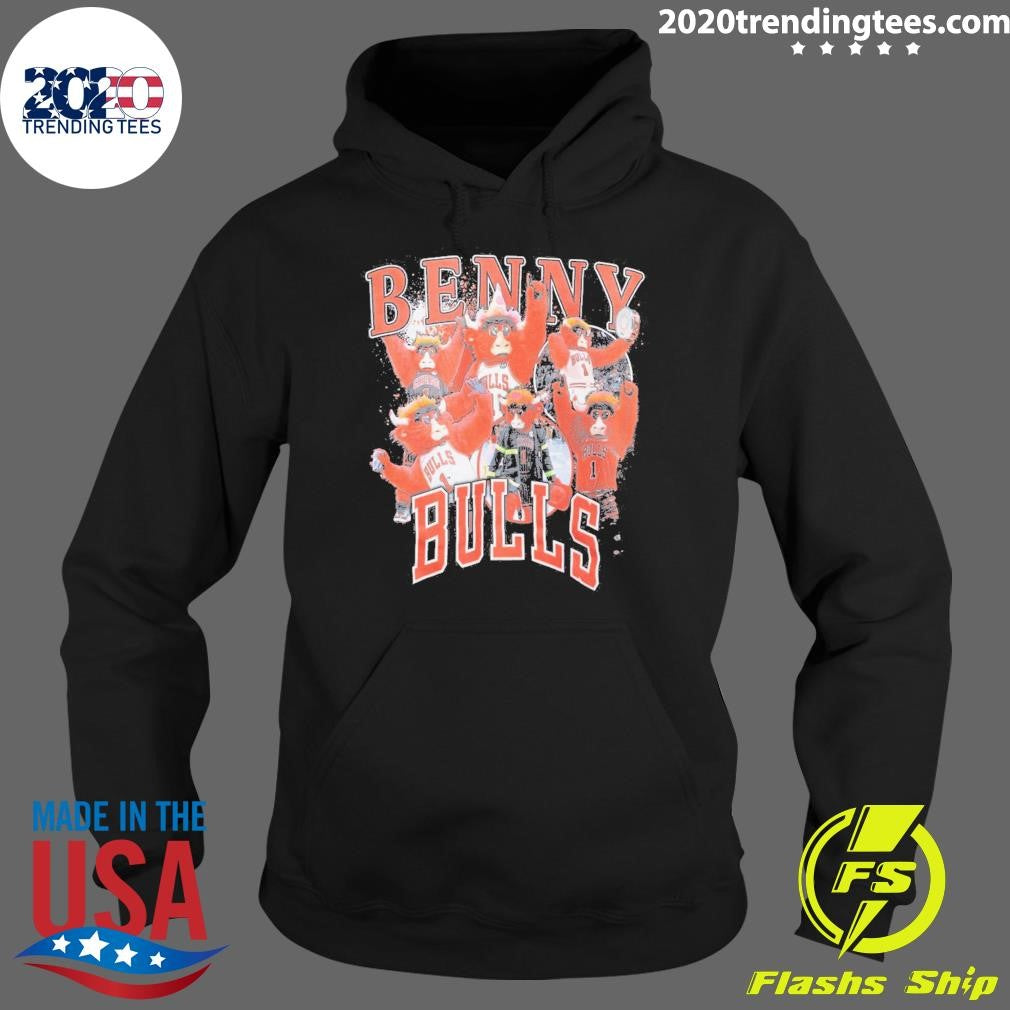 Benny Chicago Bulls Stadium Essentials Youth Mascot Crossroads Shirt