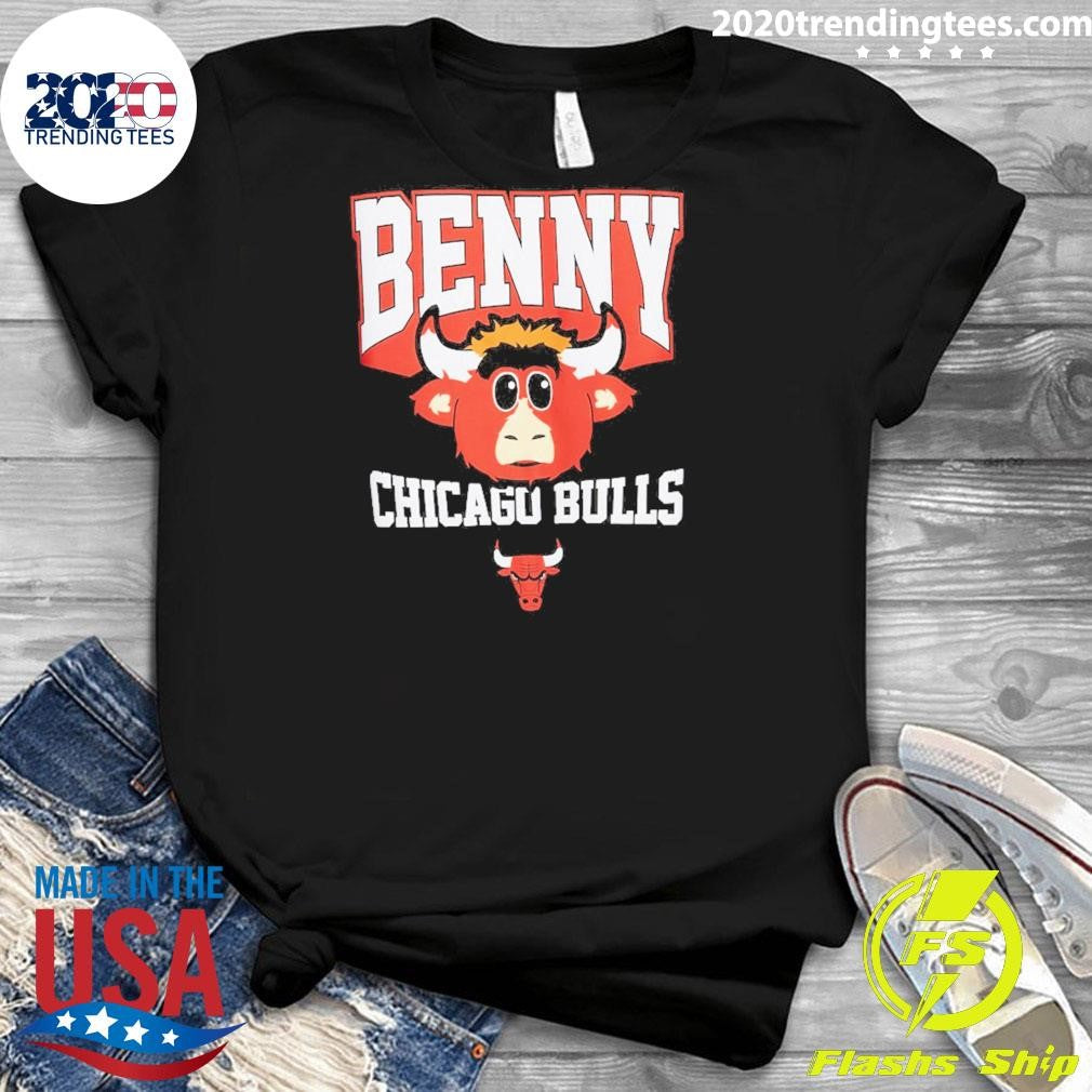 Benny Chicago Bulls Stadium Essentials Youth Most Valuable Mascot Shirt