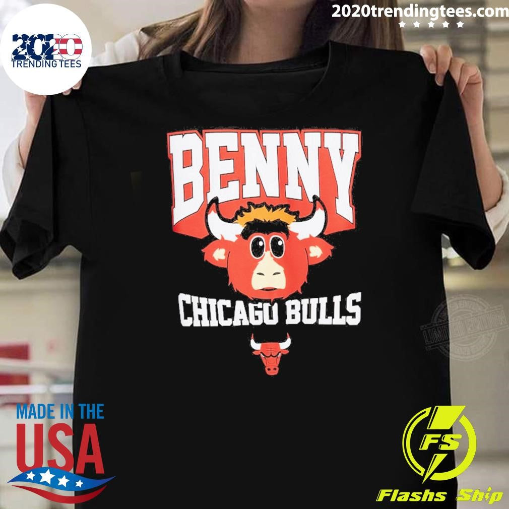 Benny Chicago Bulls Stadium Essentials Youth Most Valuable Mascot Shirt