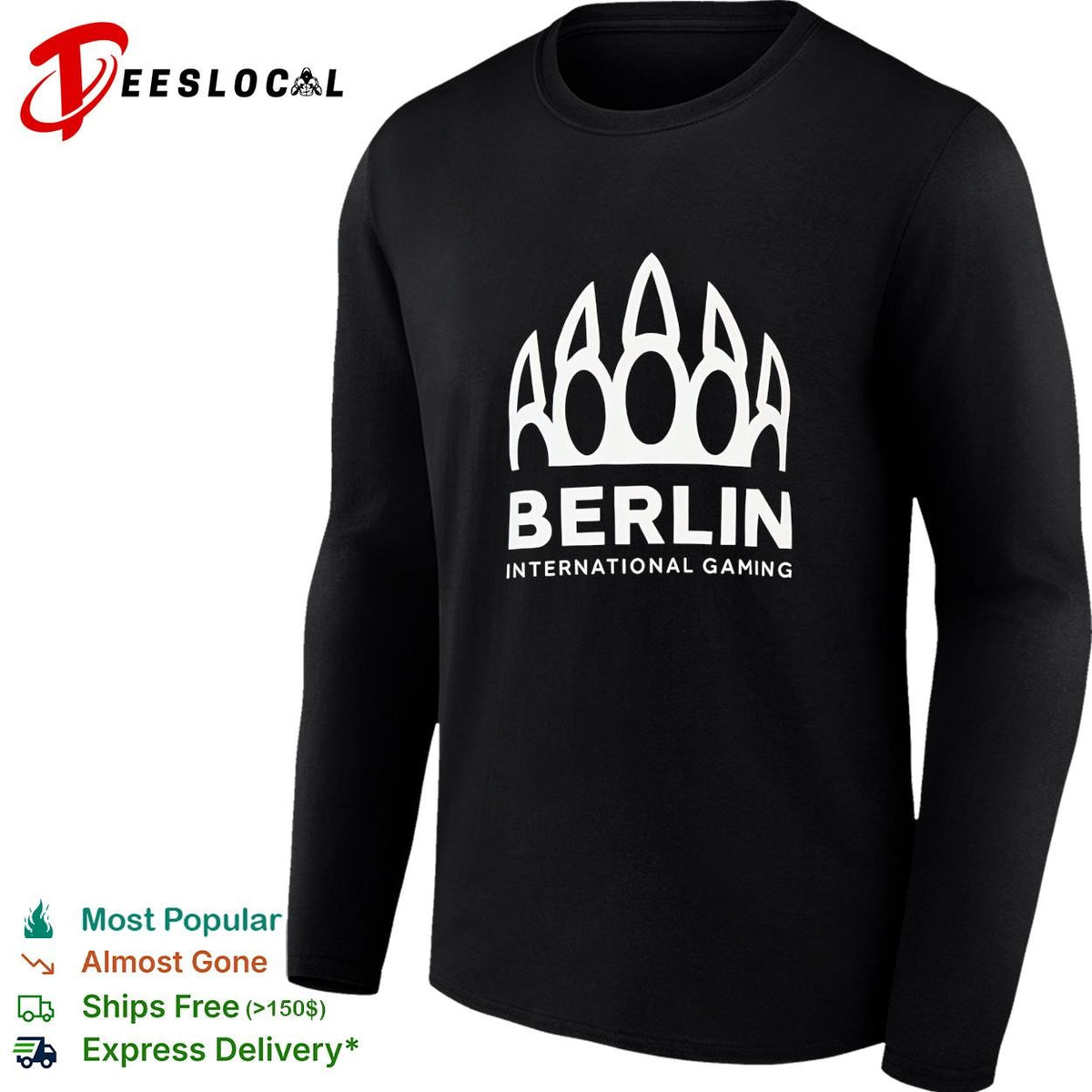 Berlin International Gaming BIG Esports Logo Professional Gaming Organization shirt