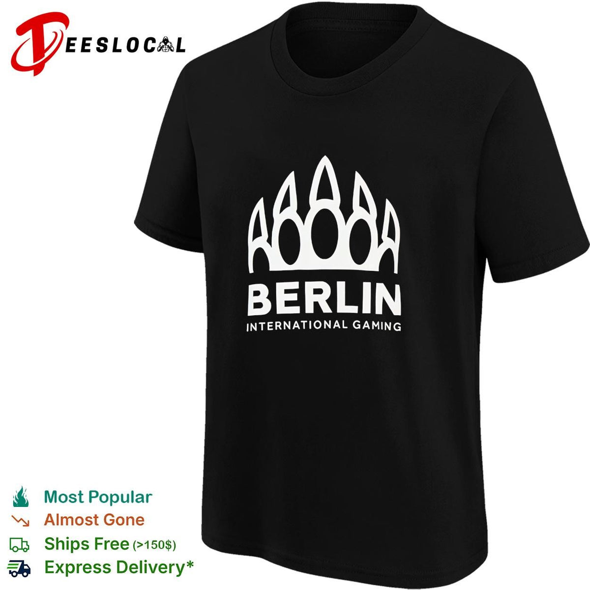 Berlin International Gaming BIG Esports Logo Professional Gaming Organization shirt