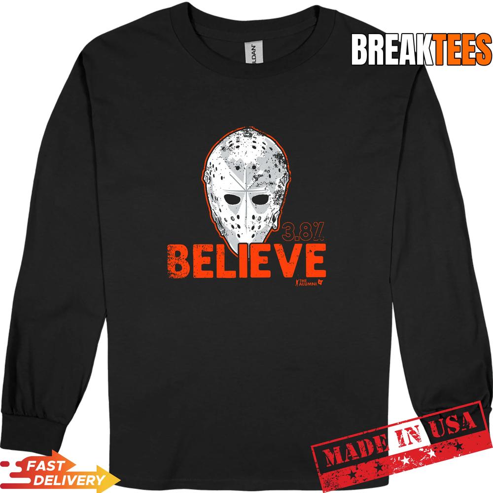Bernie Parent Believe Mask Philadelphia Hockey Shirt