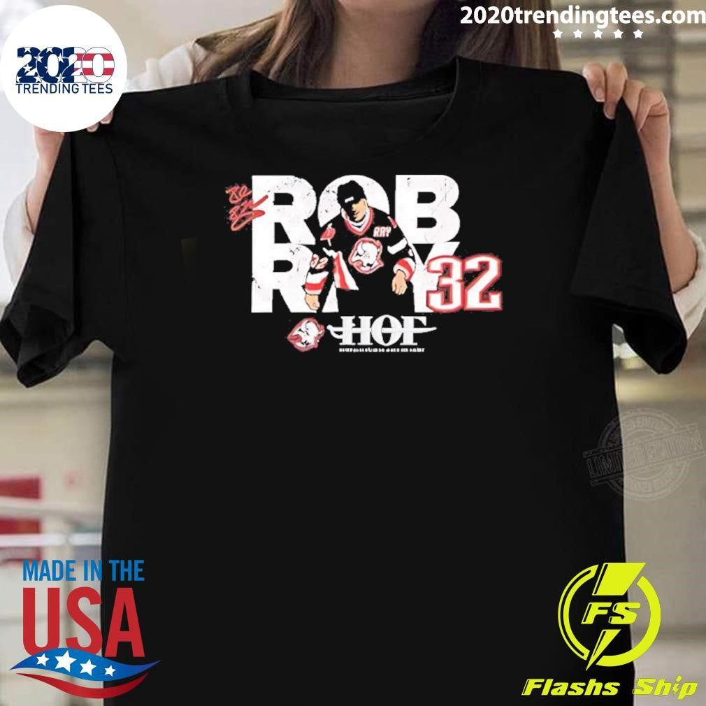 Rob Ray 32 Buffalo Sabres Hof Signature Shirt