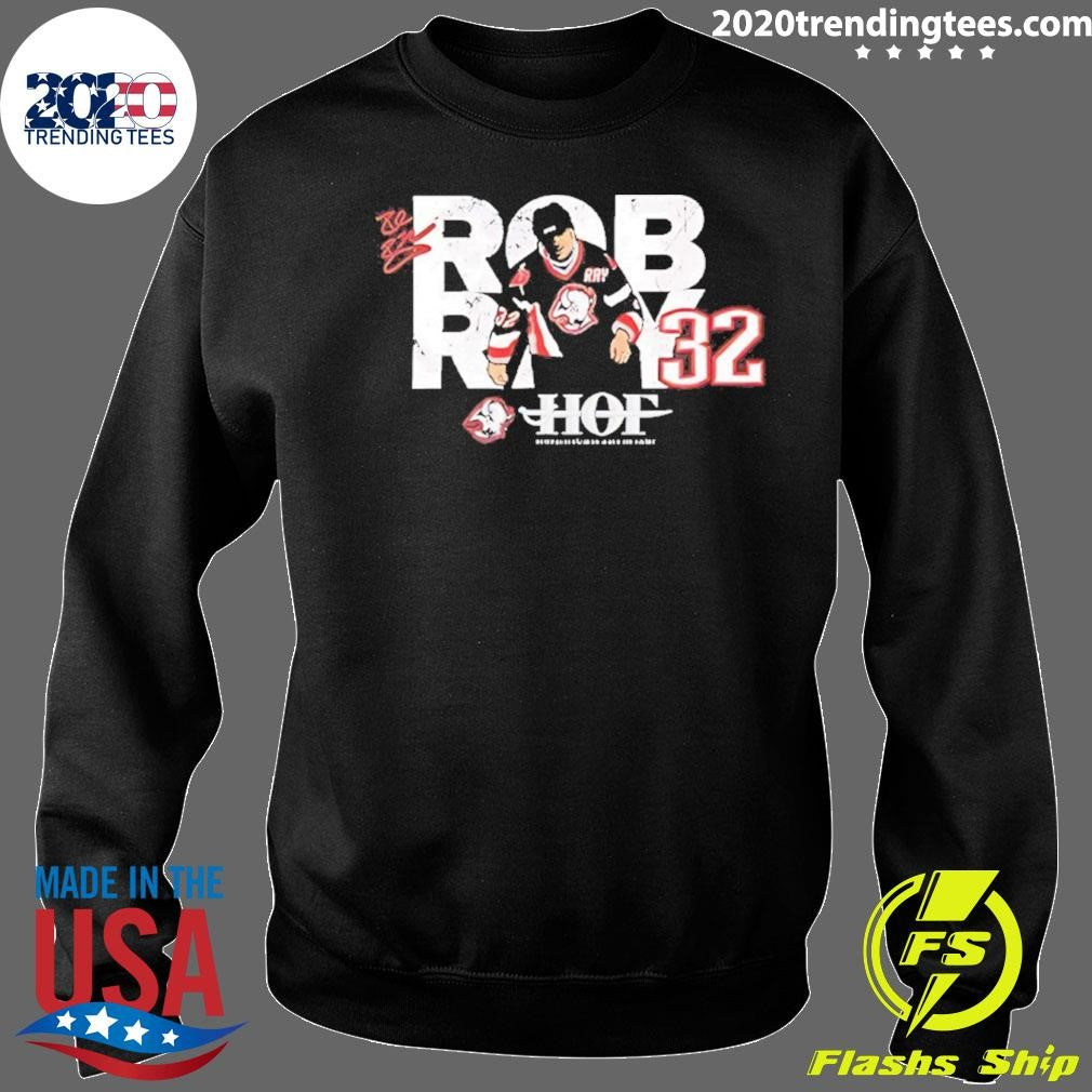 Rob Ray 32 Buffalo Sabres Hof Signature Shirt
