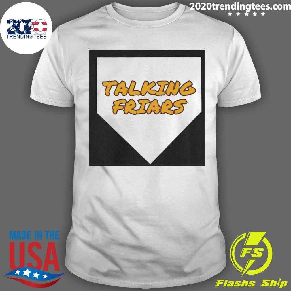 Talking Friars San Diego Padres Podcast Logo Shirt
