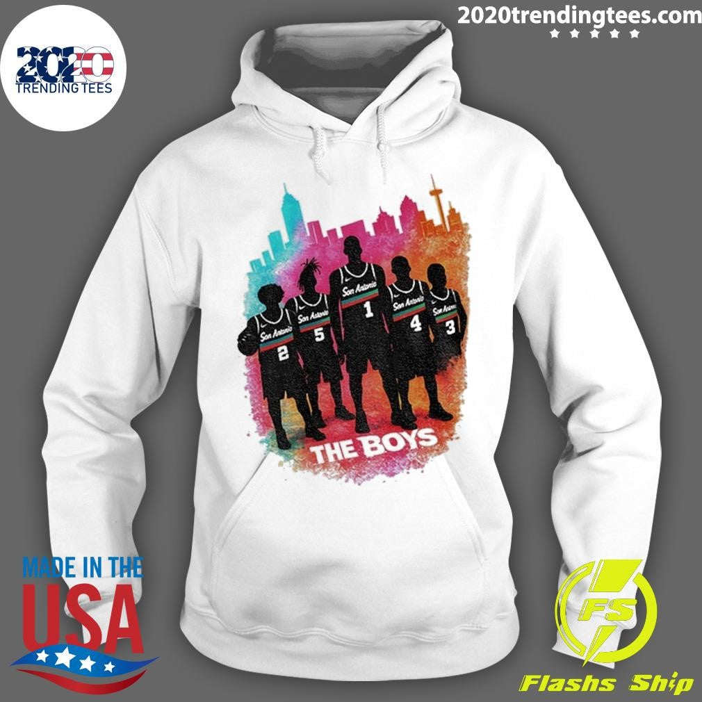 Wembanyama The Boys San Antonio Spurs Basketball Player City Edition Shirt