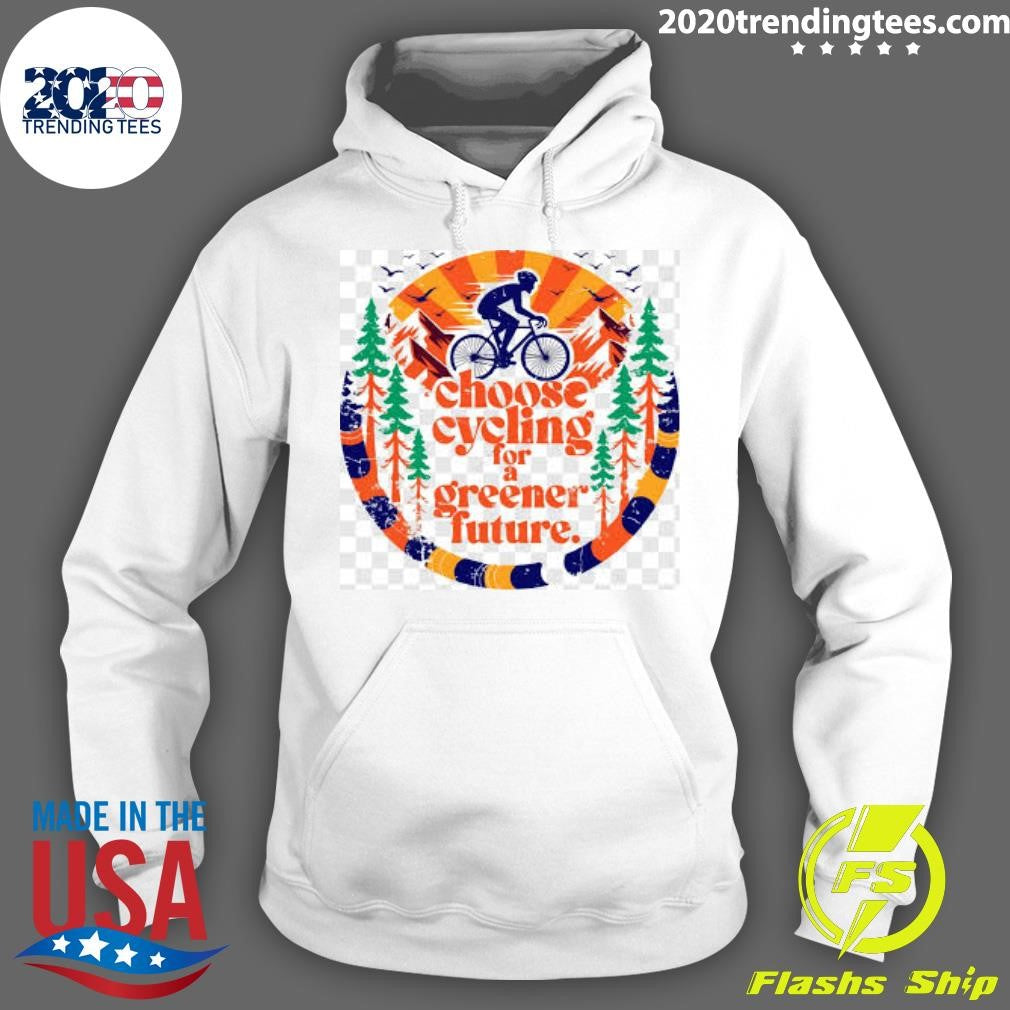Bicycle Day Unique Choose Cycling For A Greener Future Shirt