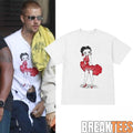 Bieber Justin Betty Boop Marilyn Monroe Shirt In Los Angeles 2026