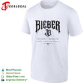 Bieber archive MMXXVI limited world tour edition gothic logo shirt