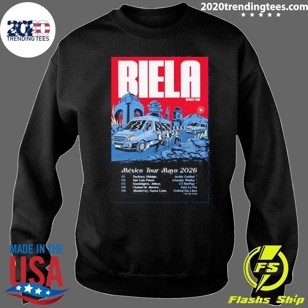 Biela Tour Mexico Tour Mayo 2026 Shirt