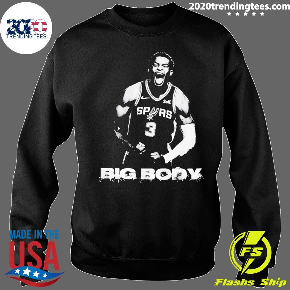 Big Body Keldon Johnson Junkyard Dog Spurs Basketball Player Graphic Shirt