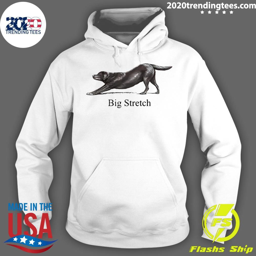 Big Stretch Labrador Retriever Stretching Shirt