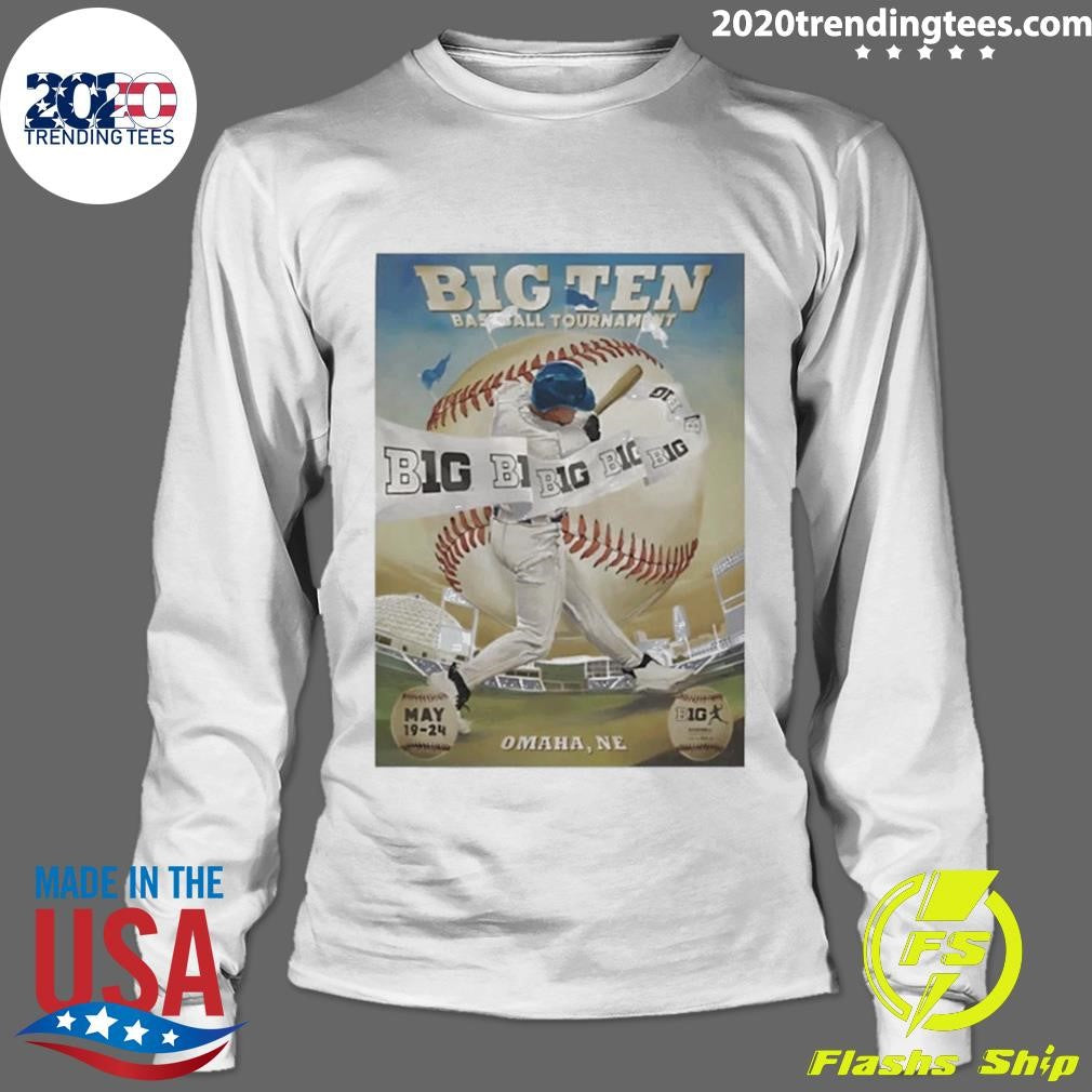 Big Ten Baseball Tournament Championship 2026 Omaha NE Vintage Shirt