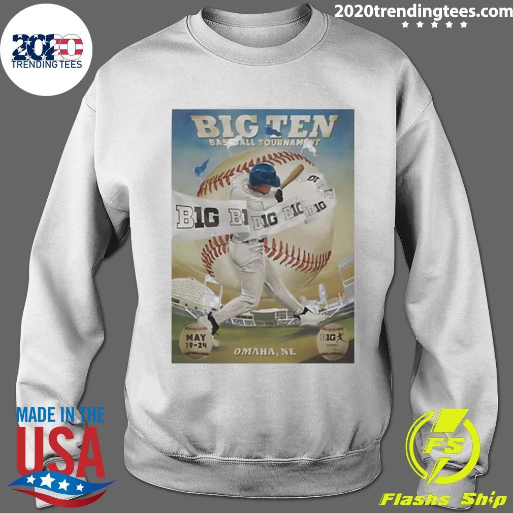 Big Ten Baseball Tournament Championship 2026 Omaha NE Vintage Shirt