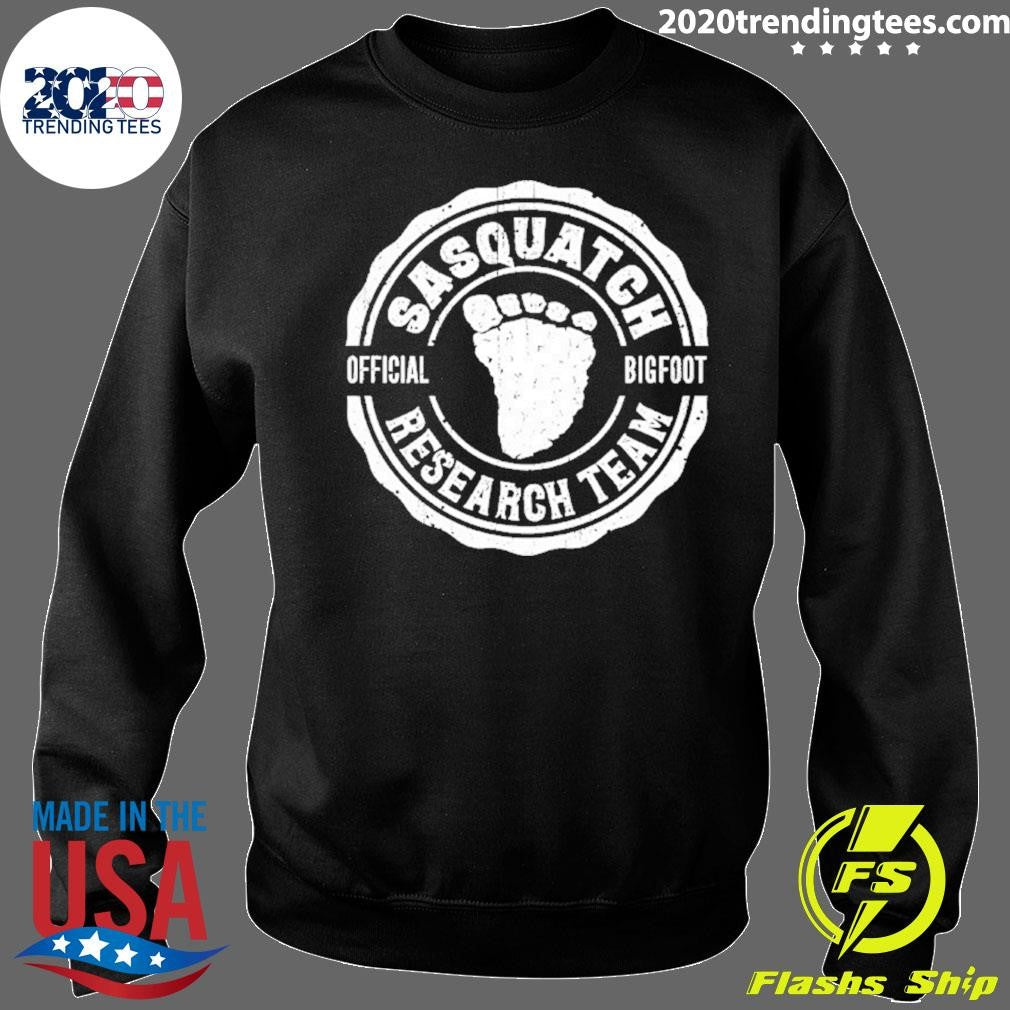 Bigfoot Sasquatch Research Team Logo Shirt