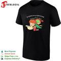 Bilbo Baggins I’m going on an adventure Middle Earth Hobbit cartoon shirt
