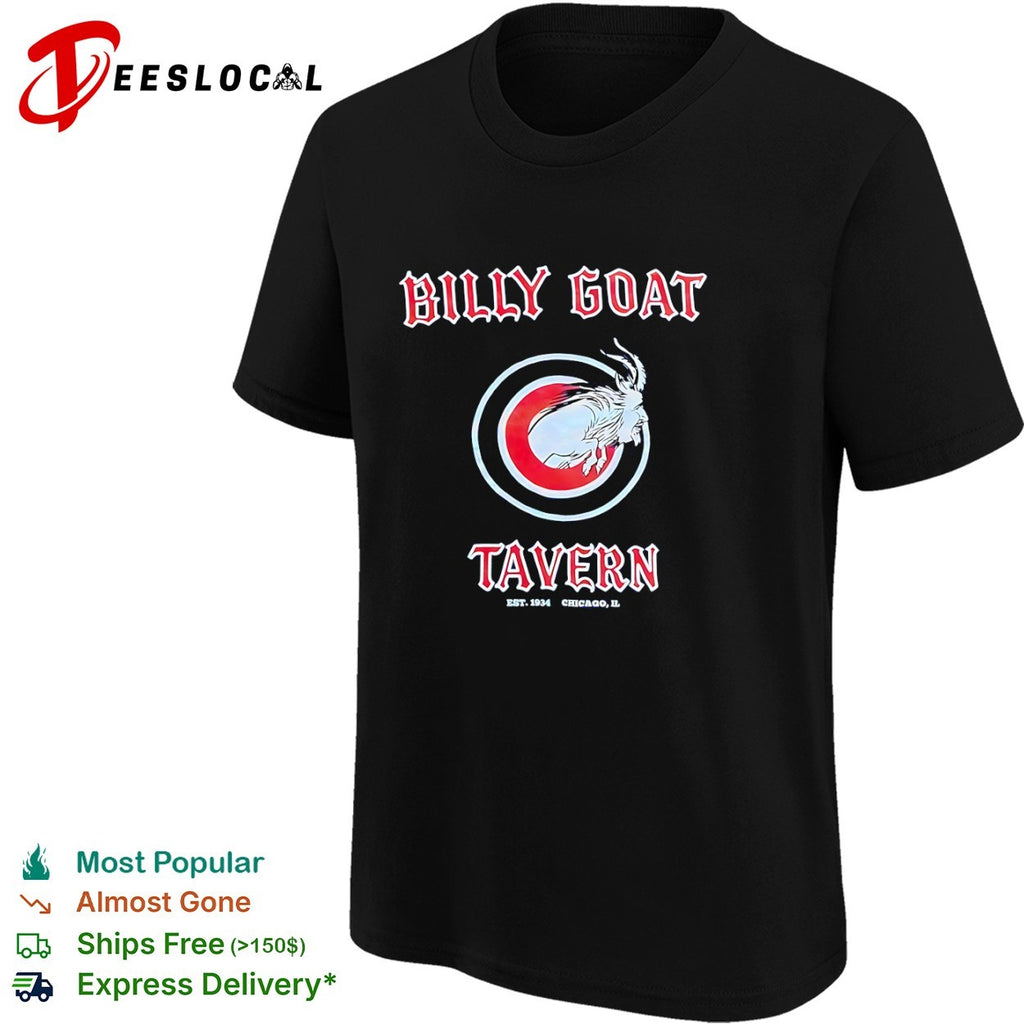 Billy Goat Tavern Chicago Cubs MLB Parody shirt