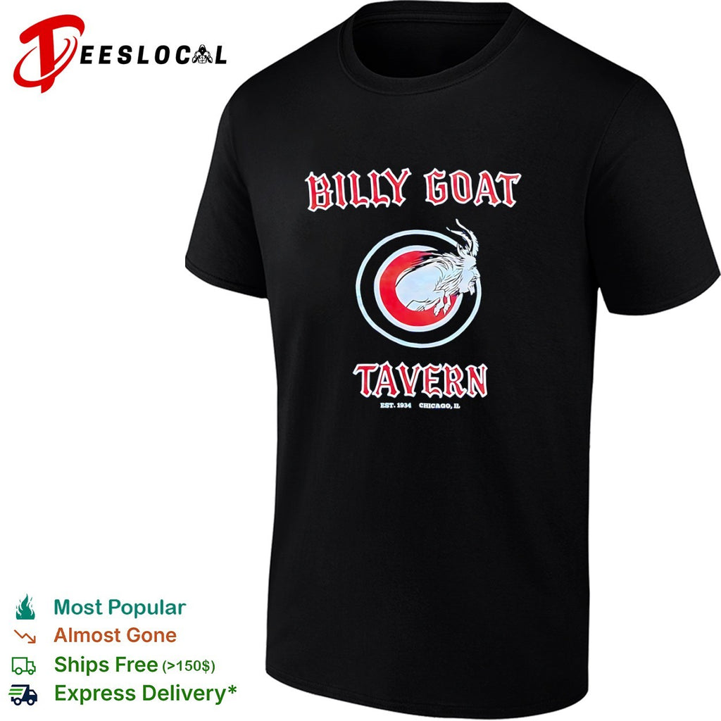 Billy Goat Tavern Chicago Cubs MLB Parody shirt
