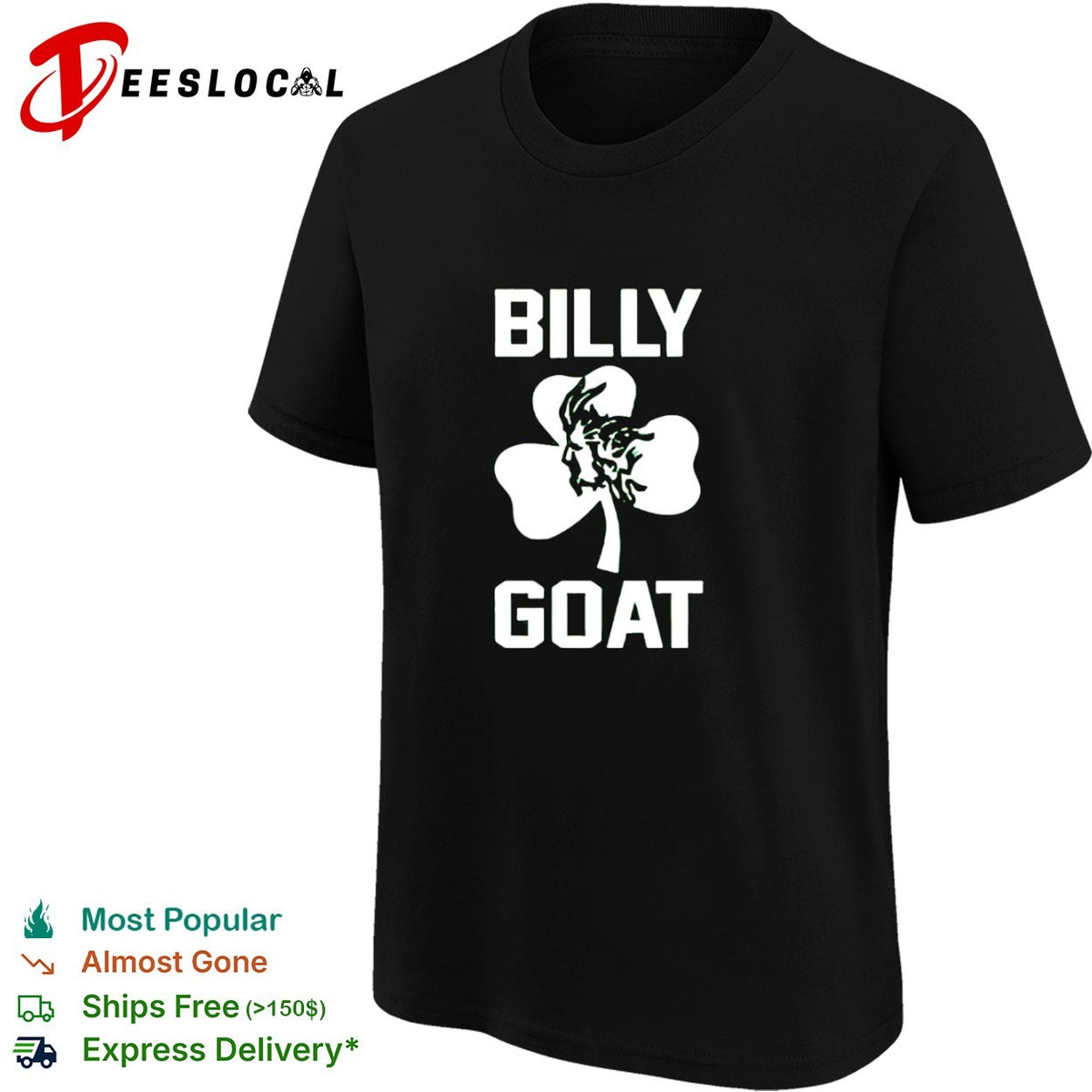 Billy Goat shamrock shirt