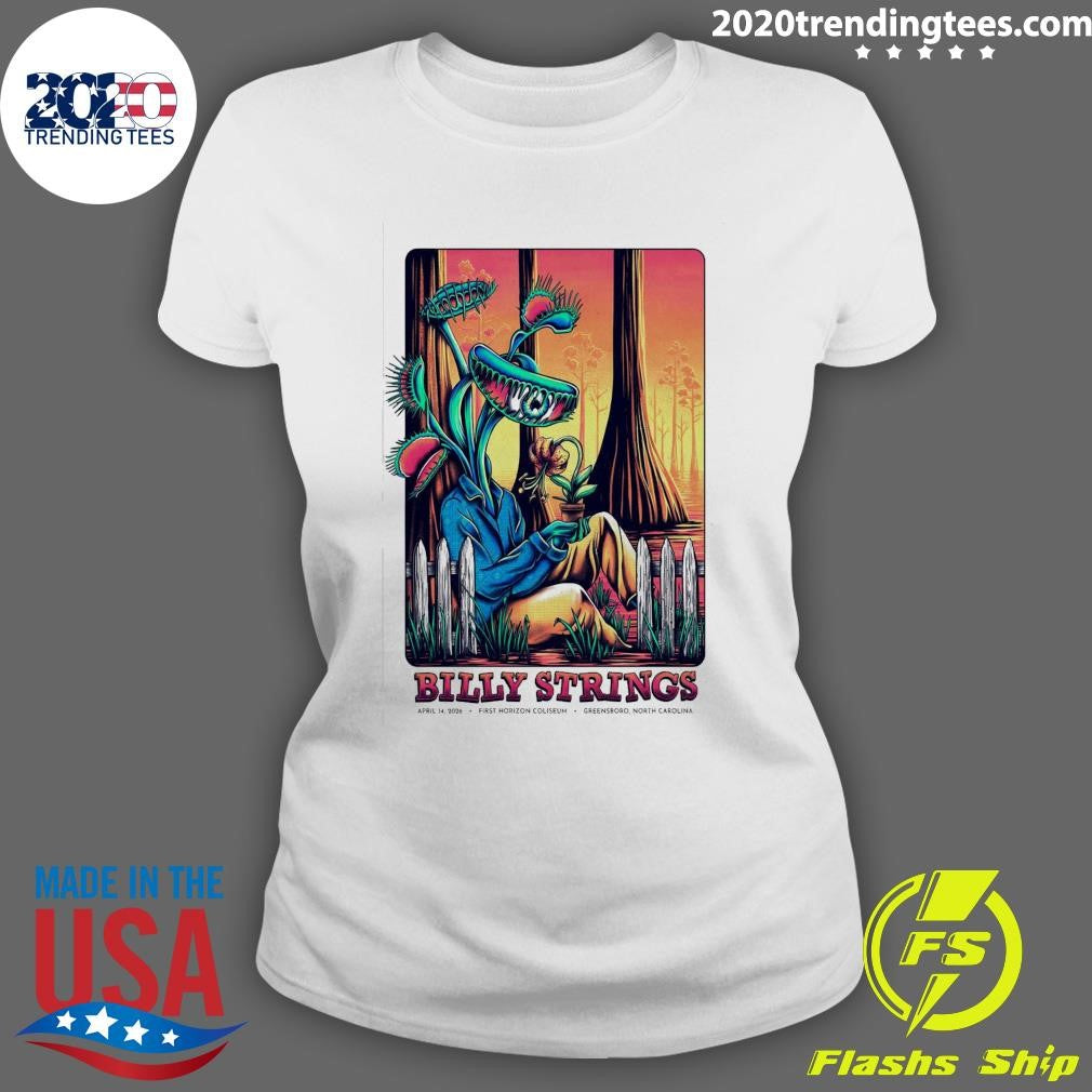 Billy Strings April 14 2026 First Horizon Coliseum In Greensboro NC Shirt