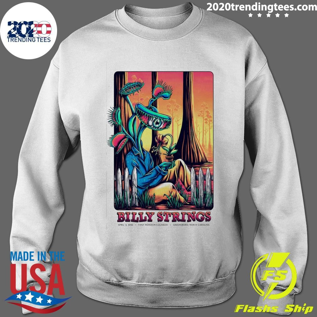 Billy Strings April 14 2026 First Horizon Coliseum In Greensboro NC Shirt