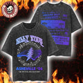Billy Strings Billy Tour Asheville NC 2026 Venue Tee At Exploreasheville.com Arena On February Lord How The Hell Would Heaven Know Washed Tee