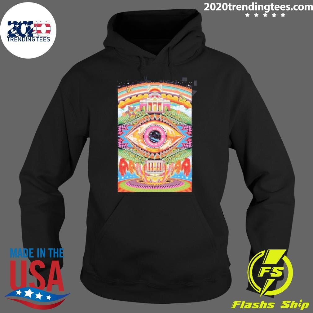 Billy Strings Charlottesville Virginia 2026 Night 1 And 2 Combined Gig Poster At John Paul Jones Arena On April 17 And 18 2026 The Eye Art Shirt