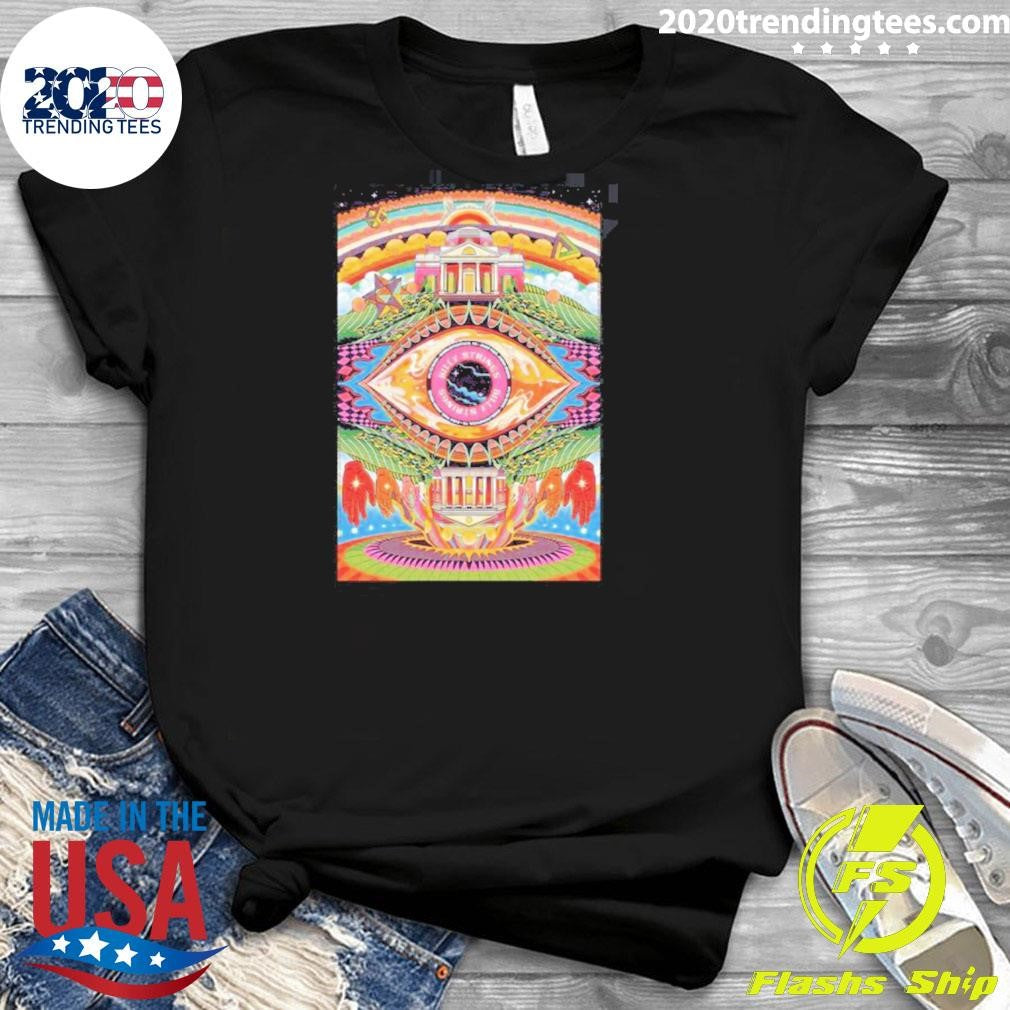 Billy Strings Charlottesville Virginia 2026 Night 1 And 2 Combined Gig Poster At John Paul Jones Arena On April 17 And 18 2026 The Eye Art Shirt
