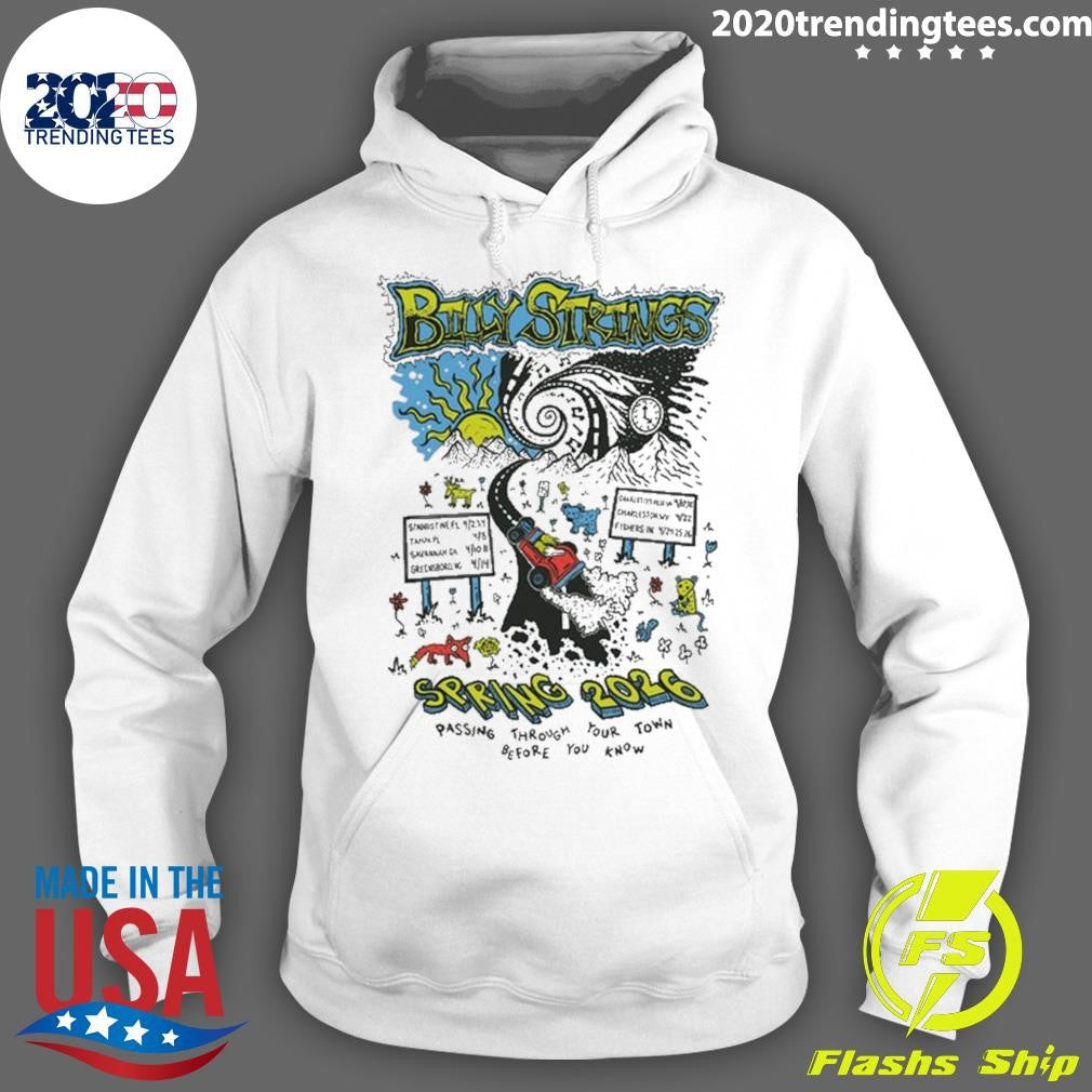 Billy Strings Highway Hypnosis Spring 2026 Passing Through Your Town Before You Know Shirt