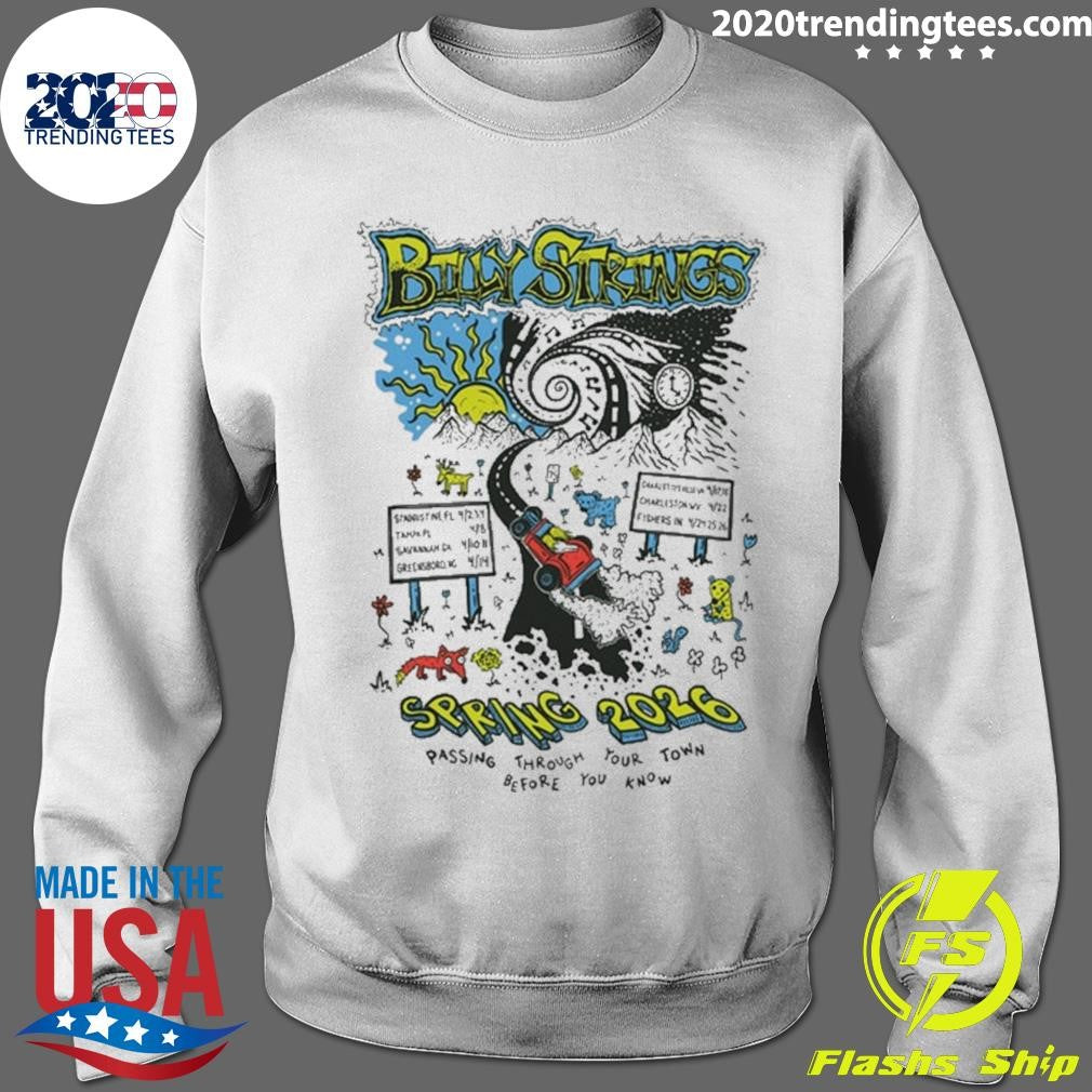 Billy Strings Highway Hypnosis Spring 2026 Passing Through Your Town Before You Know Shirt