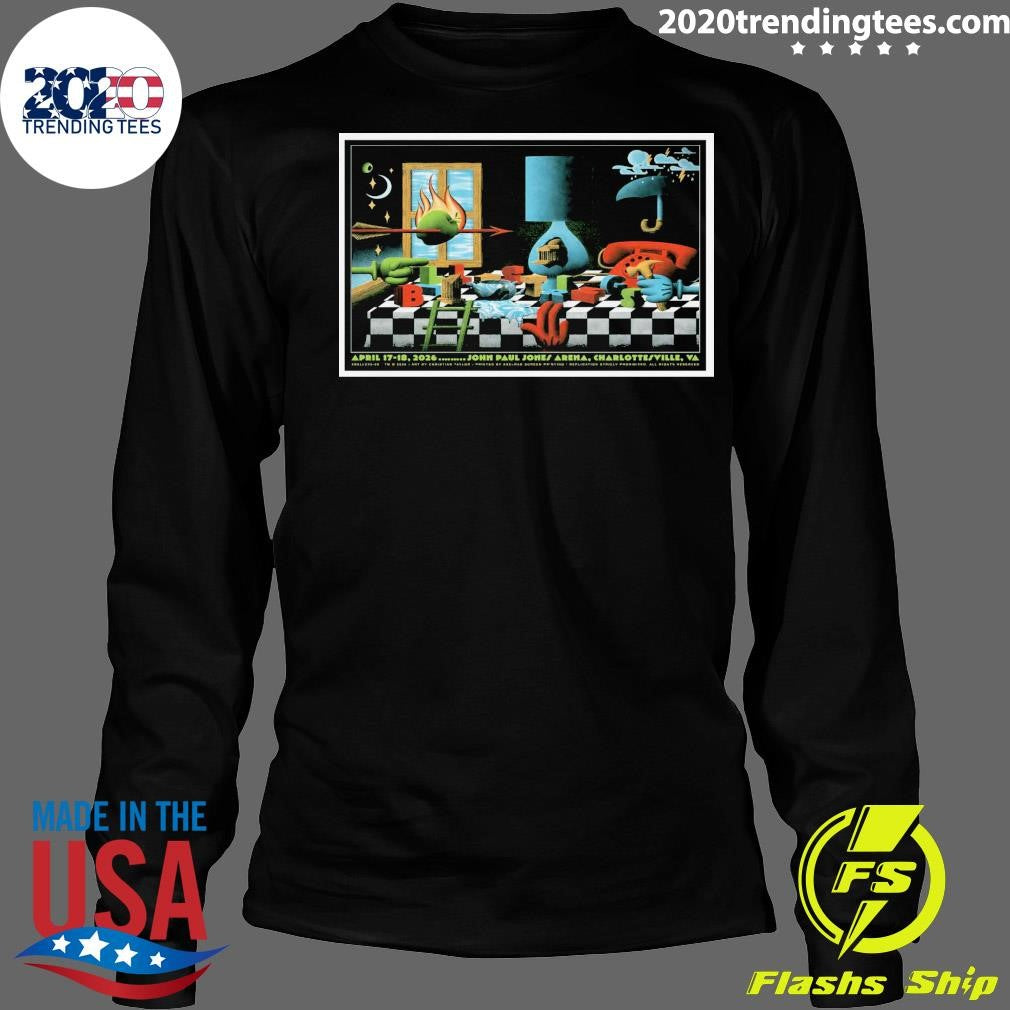 Billy Strings John Paul Jones Arena Charlottesville, VA April 17-18, 2026 Shirt