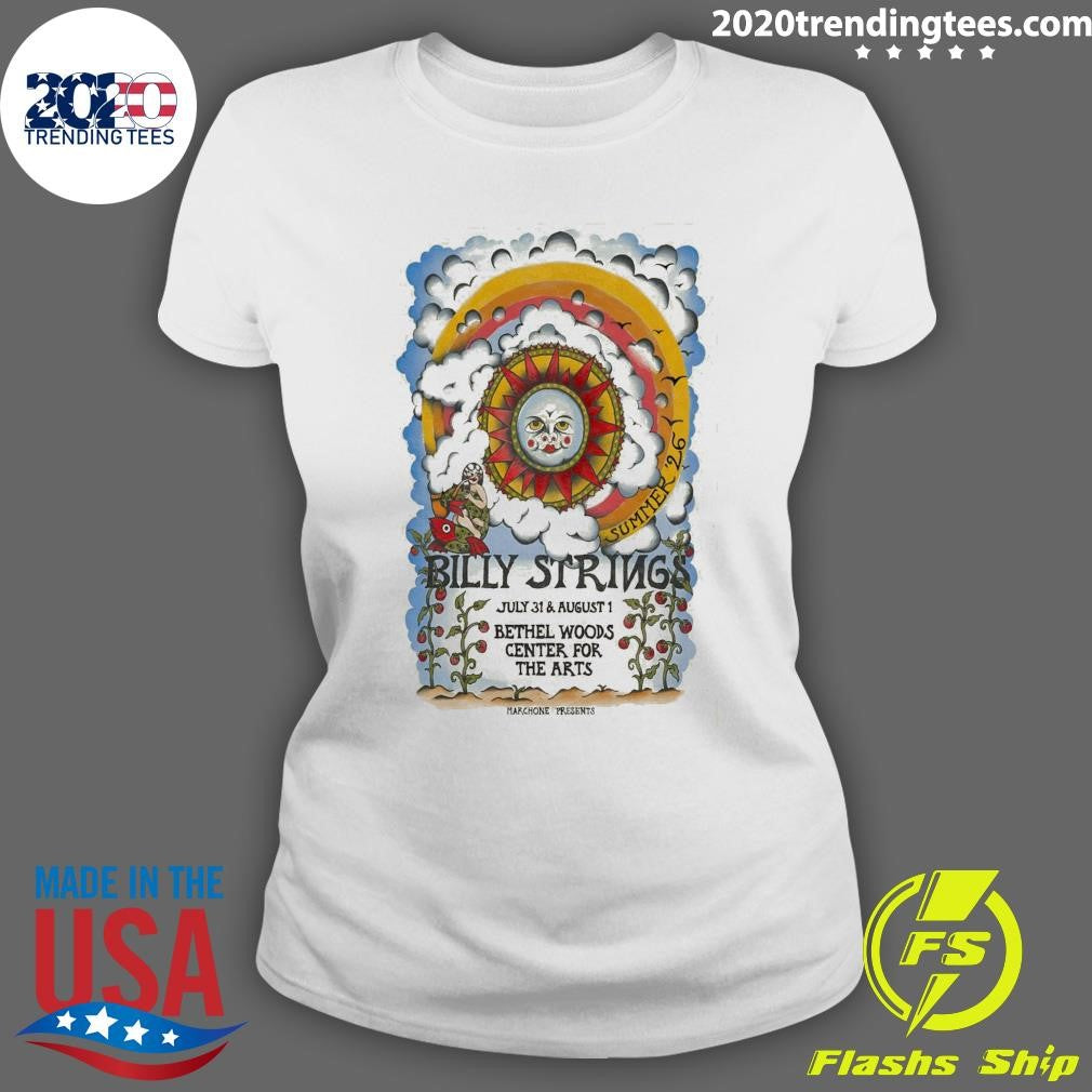 Billy Strings July 31 & August 1 Summer 2026 Bethel Woods Center For The Arts Shirt