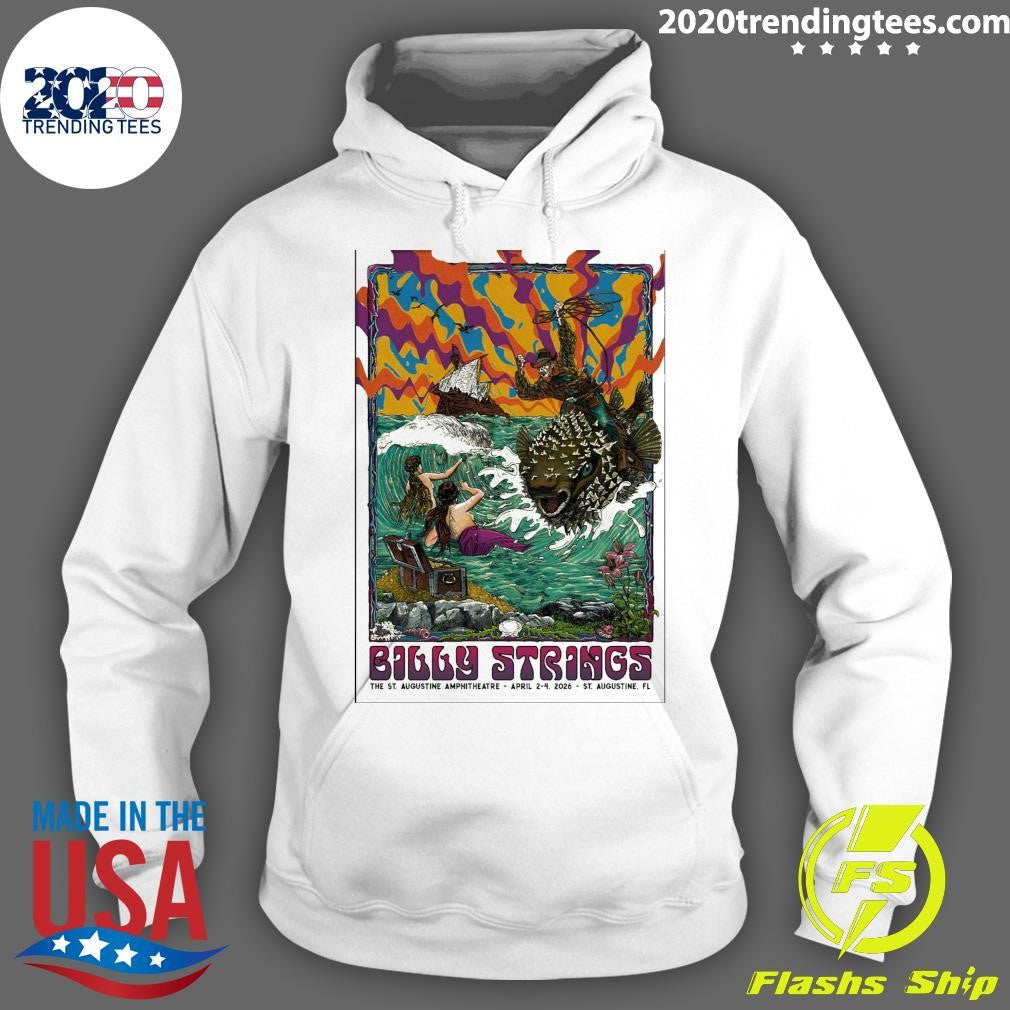 Billy Strings The St. Augustine Amphitheatre April 2-4, 2026 St. Augustine, FL Shirt