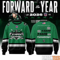 Binghamton Black Bears 2026 FPHL Champions Three-Peat Design Sweatshirt
