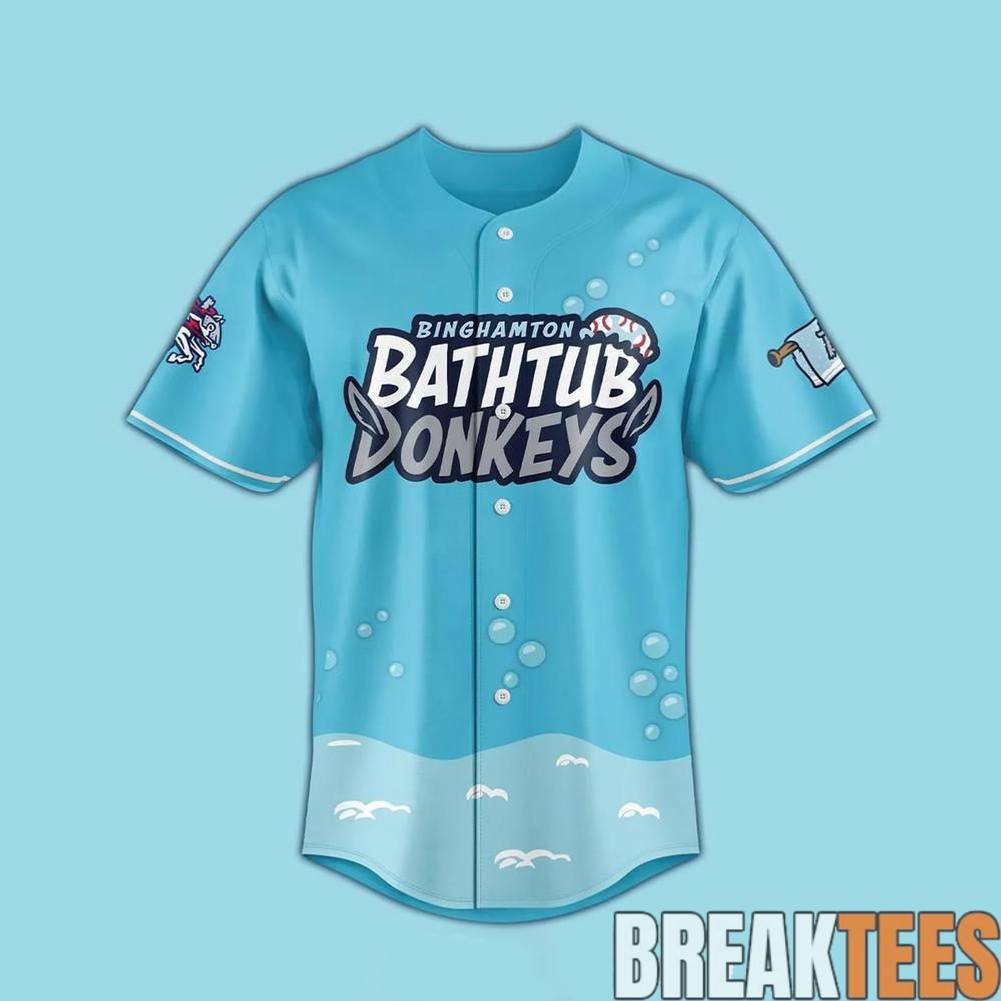 Binghamton Rumble Ponies Bathtub Donkeys Special Jersey