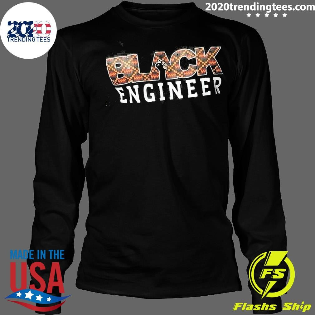 Black Engineer Shirt