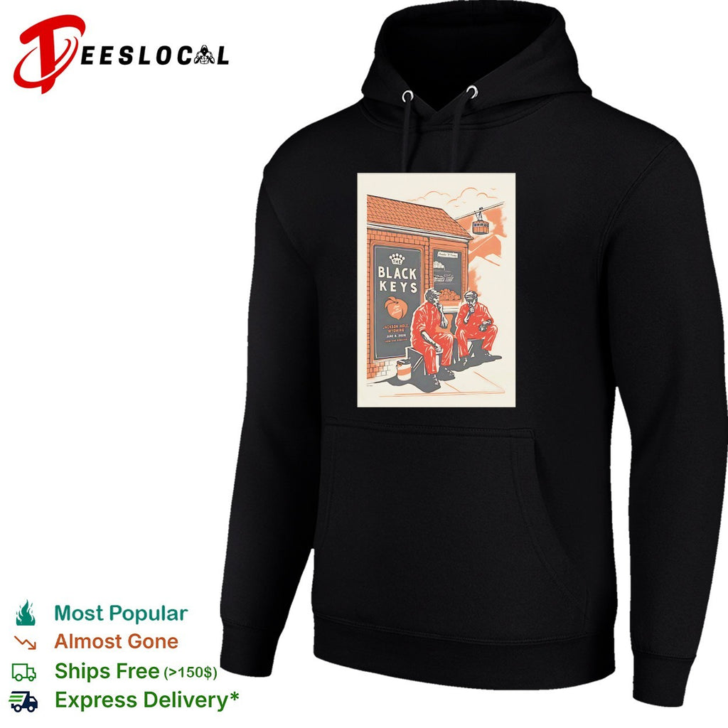 Black Keys concert poster shirt
