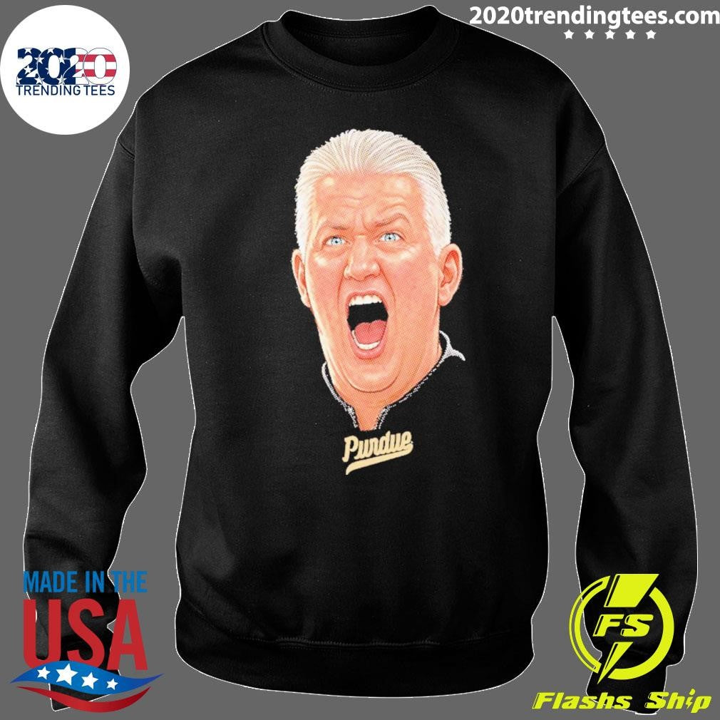 Black Matt Painter Big Head Coach Painter Purdue Boilermakers Shirt